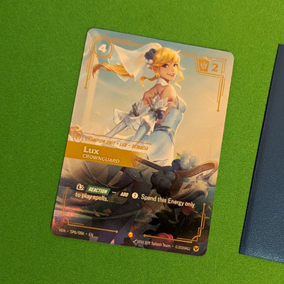 Lux Crownguard Champion Cystal Rose Foil VEN Riftbound EN - NM - SP06/006