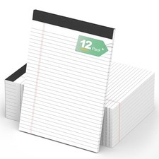 Legal Pads 8.5 x 11 Note Pads 8.5 x 11 Inch Notepad 360 8.5x11 Inch 12 Pack