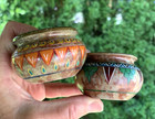 Natural Stone Trinket Bowl Hand Crafted Painted Ring Bowl Trinket Bowl — photo 3