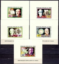 Congo 1978 Nobel Prize Peace Literature Books Medical Health/Fleming DeLuxe MNH