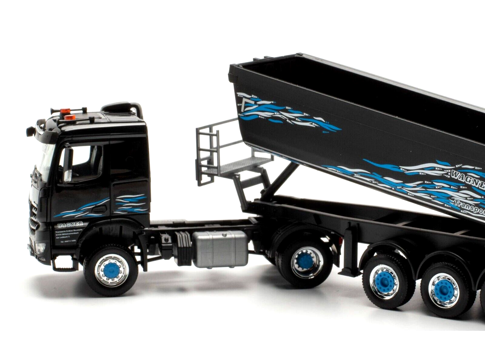 Herpa LKW Modell DAF XG Kipp-Sattelzug 1:87 | Sammler Modell Made In Germany