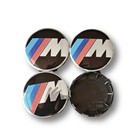 For BMW M POWER 4pcs Ø56mm hubcaps wheel centre caps Emblems New after 2020