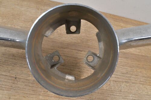 1957 Chrysler New Yorker Steering Wheel Horn Ring Chrome Factory Original Part - Picture 13 of 14