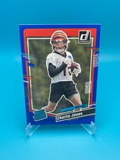 2023 Panini Donruss - Rated Rookie Press Proof Blue #317 Charlie Jones (RC)