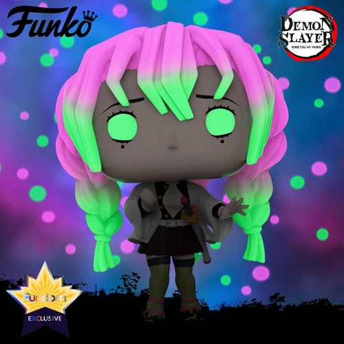 Funko Pop! Demon Slayer - Mitsuri Kanroji Glow-in-the-dark Fundom Exclusive