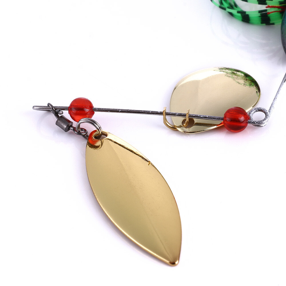 4PCS 19g Fishing Lure Spinner Bait Lead Jig Spoon Metal Buzzbait Blade Tackle - Image 12