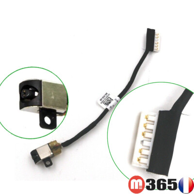 Jack D'Alimentation DC 12cm Pour Dell Inspiron 15 5570/5575 Et 17 5770 - Neuf