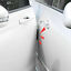 thumbnail 1 - 4x Car Door Edge Scratch Anti-Collision Protector Guard Strip Cover Accessories