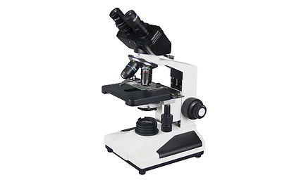 2500x Professional Research Clinical Binocular Battery Microscope PLAN Optics
