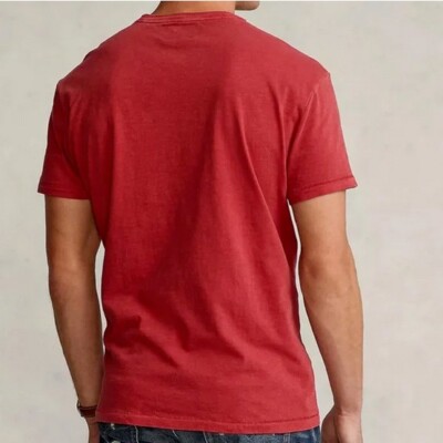 Men's Sz S Polo Ralph Lauren Denim & Supply Logo T-Shirt Red | eBay