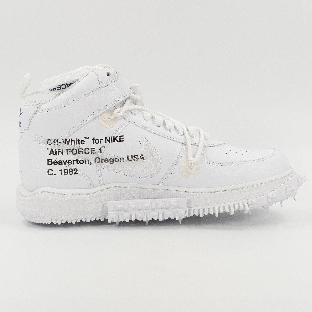 off White×Nike Air Force 1 MID SP WHY DID THEY DO THIS? - NIKE OFFWHITE AIR FORCE 1 MID WHITE
