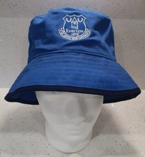 Everton FC Official Sun/ Bucket Hat Royal With Club Crest - Onesize