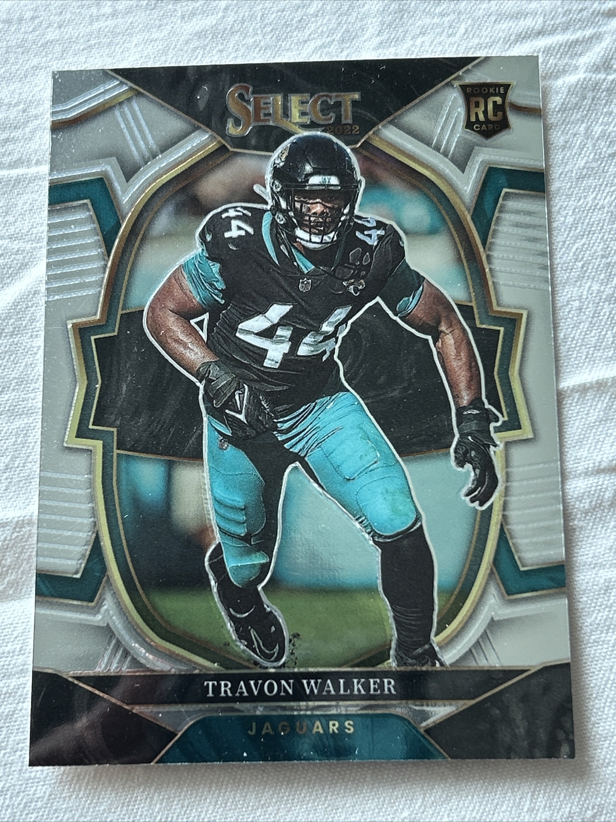 2022 Panini Select #42 Travon Walker Jacksonville Jaguars Rookie Card
