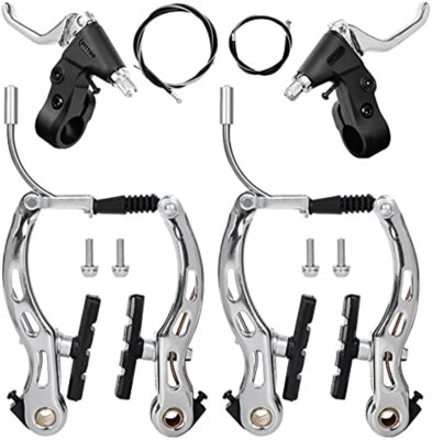 FITTOO Bike Bicycle Brakes Set Bike V-Brake Kit Mountain/Hybrid