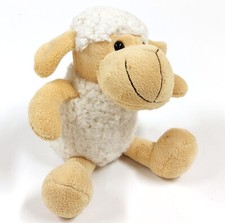 Jouet En Peluche Doux En Laine D'Inspiration Crème - 8"
