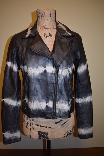 New Rock & Republic Kunstleder Damen Jacke, XS X-Small, schwarz & grau * - Bild 4 von 12