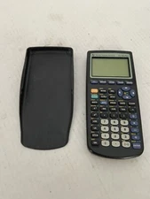 Texas Instruments TI-83 Plus Graphing Calculator W/Cover For Parts