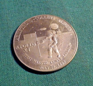 First Lunar Landing Coin | eBay