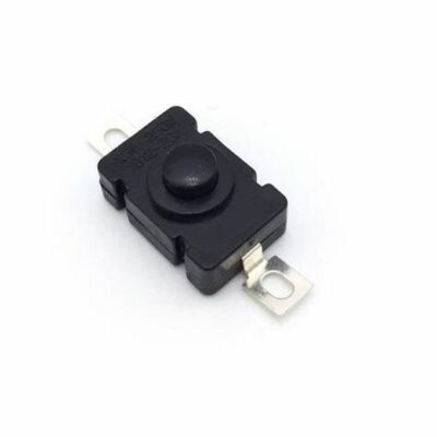 Druckschalter Mini 1,5A 250V AC DC schwarz 