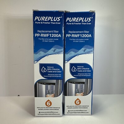 2-Pack PUREPLUS Replacement Filter PP-RWF1200A  Brand New!