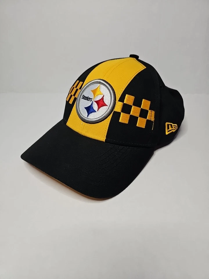 Pittsburgh Steelers Negro Dorado New Era NFL 100 Aniversario 9FORTY Gorra Sombrero Nuevo Foto 2 de 4