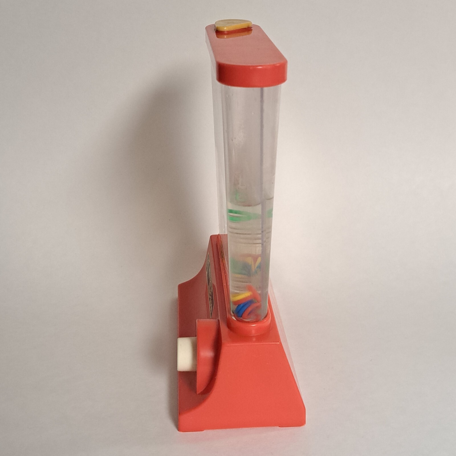 Vintage 1976 Tomy Waterful Ring Toss Handheld Puzzle Water Game Works