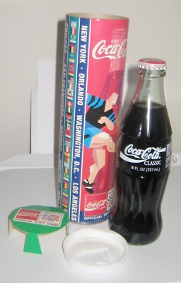 Coca-Cola 237mL Full Bottle 1994 FIFA World Cup USA Detroit