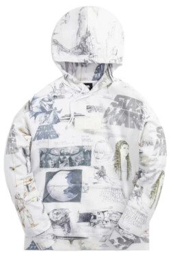 Kith Star Wars Box Logo Sketches Hoodie December 2021 Collection