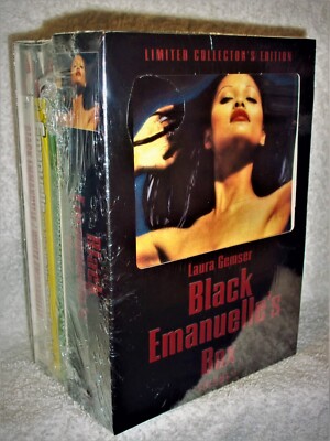 Black Emanuelle's Box 1 & 2 (DVD, 2007, 6-Disc) SEVERIN Laura Gemser Joe D'Amato