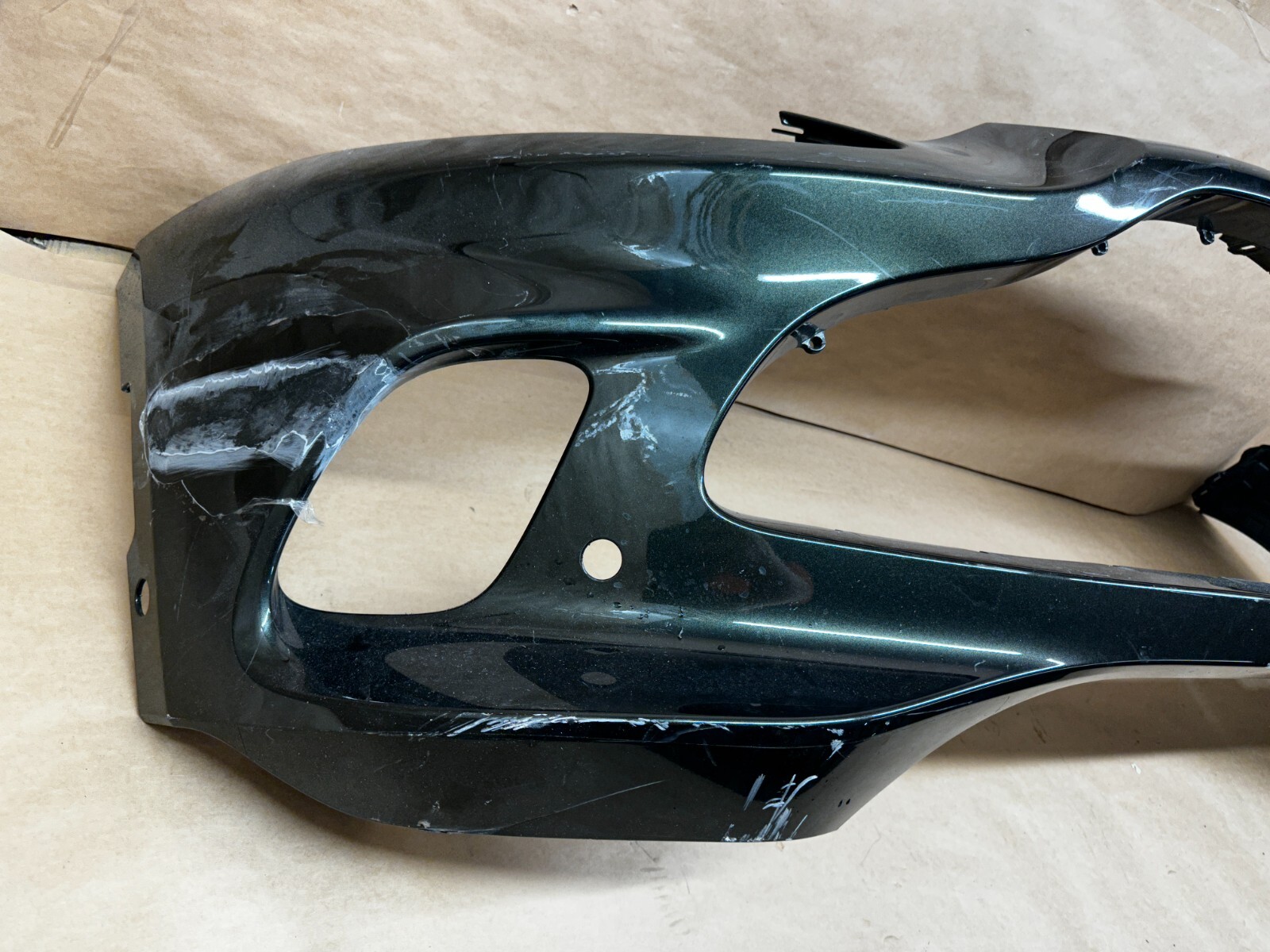 2021 2022 2023 Aston Martin DBX Front Bumper Cover OEM Dark Green