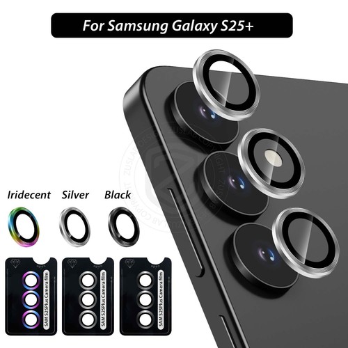For Samsung Galaxy S25 Ultra Plus Edge Camera Lens Tempered Glass Protector - Picture 15 of 16