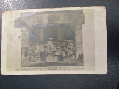 Postkarte Nottingham Castle... alte Öfen gebraucht Brot & Gebäck backen (unbesendet)