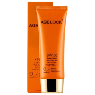 O3+ Agelock LSF 50 Sonnenschutz Blumen- & Kräuterextrakte, UVA/UVB, PA+++, 75g