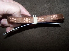 NWT Yellow Dog Design 60" x 3/8" Pet Leash Skulls & Cross Bones, machine washabl