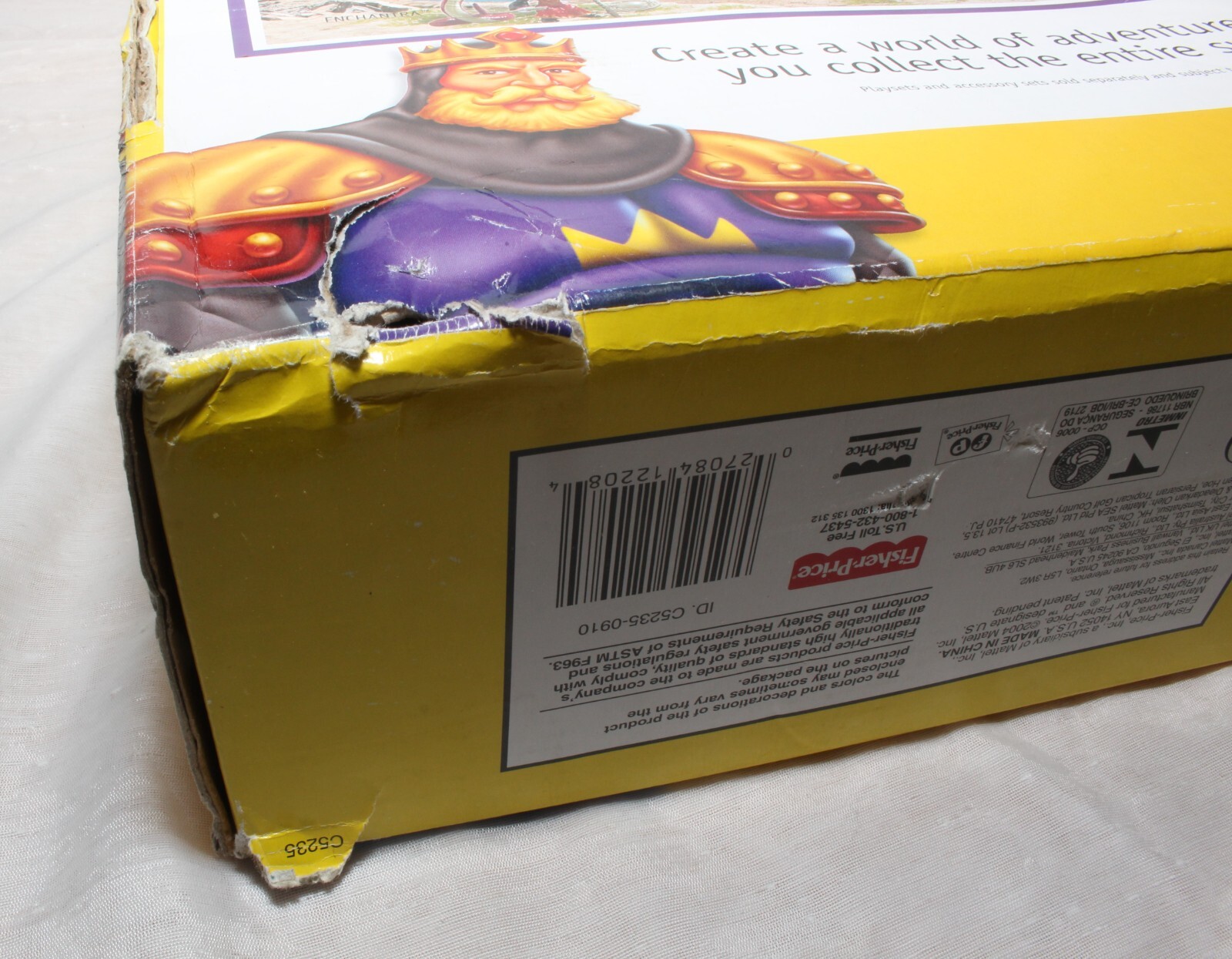 Fisher Price imaginext DRAGOMONT FORTRESS New Damaged Box | eBay