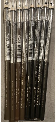 Mixed Lot 8 Wet n Wild Color Icon Kohl Eyeliner Pencil, 602A, 601A, 603A