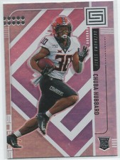 2021 Chronicles Draft Status #172 Chuba Hubbard OKLAHOMA STATE Rookie Card 35. rookie card picture