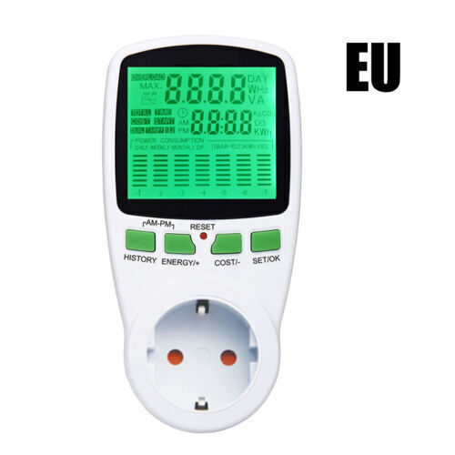 Strommessgerät Steckdose Zur Einspeisemessung Mini PV-Anlage Mini Solaranlage* - Bild 9 von 12