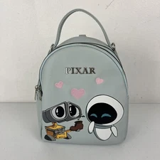 Bioworld Disney Pixar Wall-E Eve and Wall-E Convertible Mini Backpack Rare