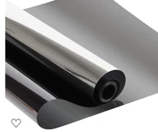 27.6” X 16’ Window Film Privacy Reflective One Way Mirror Tint Home Office UV