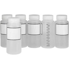 Dynalab 1000mL Graduated Write-On Bottles Pkg. of 6