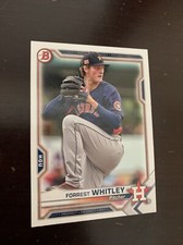 2021 Bowman Prospects Paper Base #BP-9 Forrest Whitley - Houston Astros