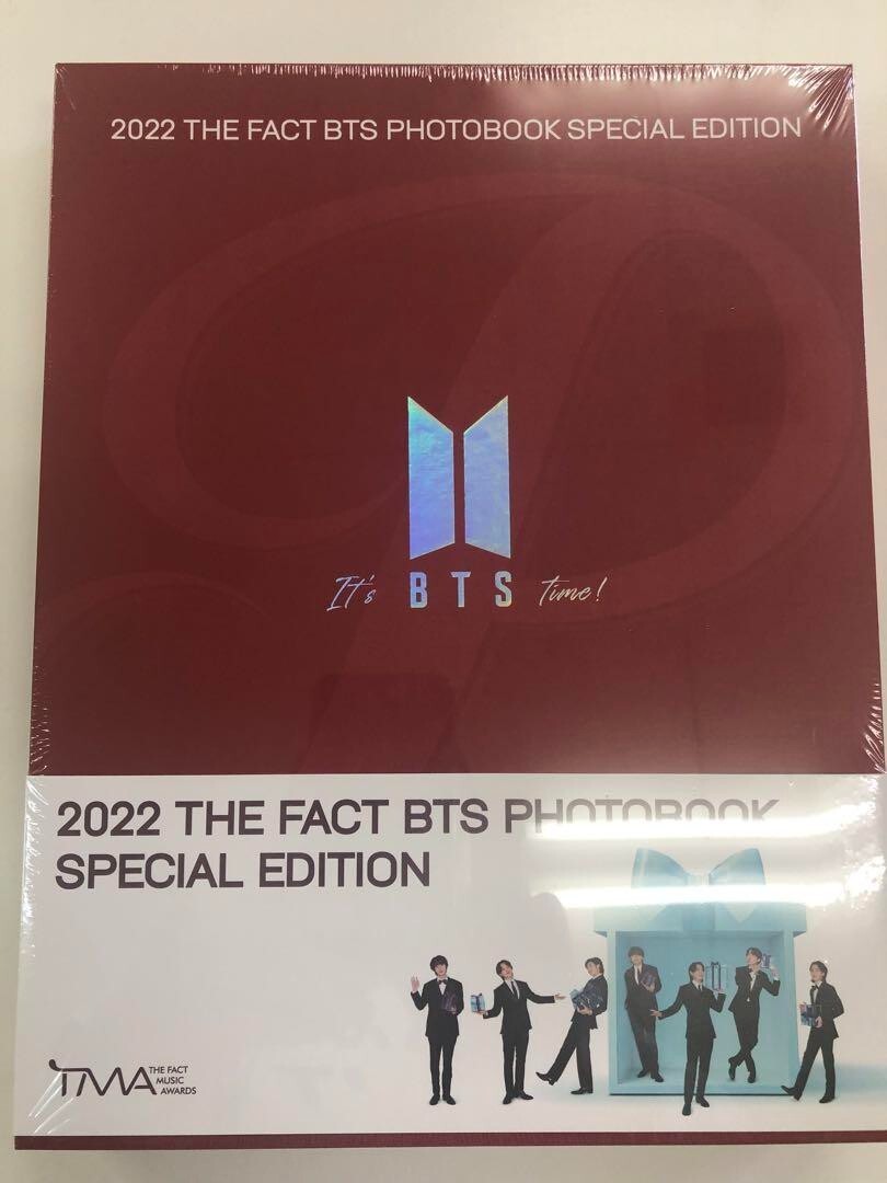 BTS 2022 THE FACT PHOTOBOOK SPECIAL EDITION Poster Photocard ARMY