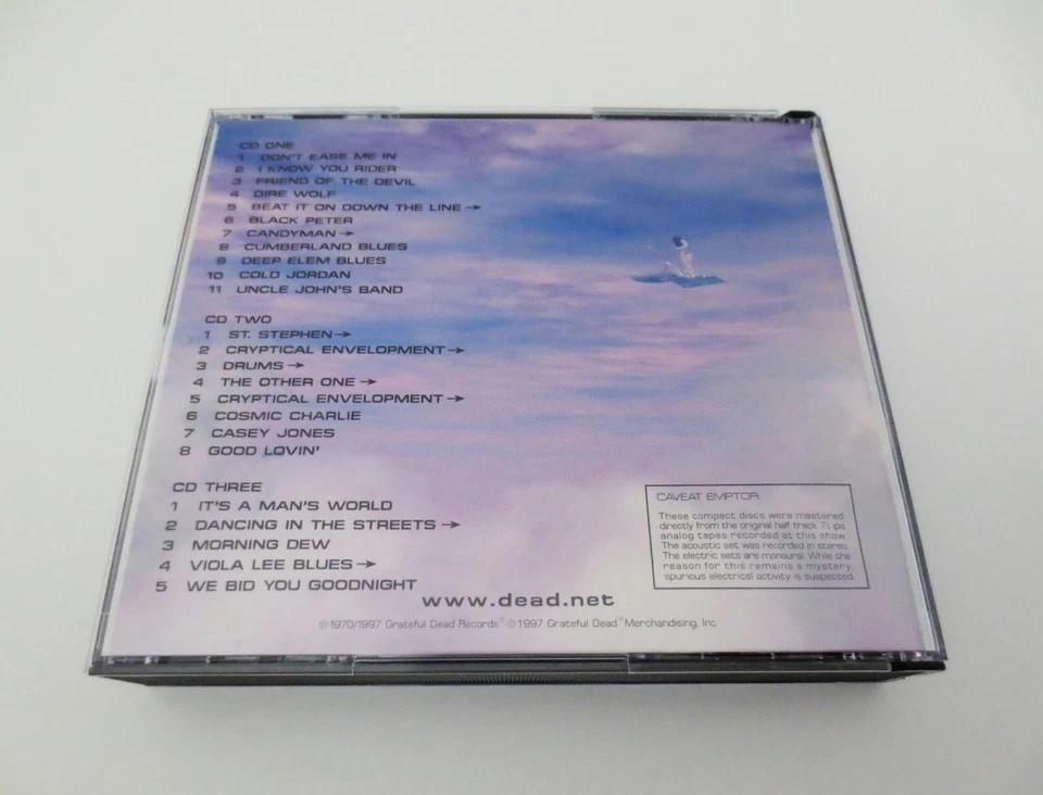 Grateful Dead Dick's Picks 8 Vol. Eight Harpur Binghamton NY 5/2/70 1970 3 CD Foto 2 de 4