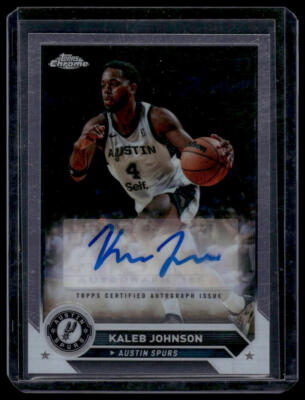 2023-24 Topps G-League #AC-KJ Kaleb Johnson Chrome Autographs | eBay