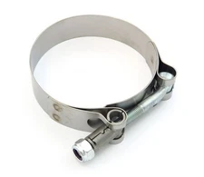 SHINDY HEAVY DUTY MOTORCYCLE ATV DIRTBIKE EXHAUST PIPE CLAMPS STAINLESS STEEL