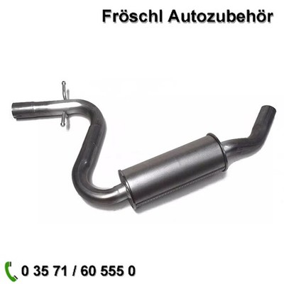 für VW EOS 2,0 FSI 1F7 1F8 Mitteltopf Auspuff Auspuffanlage (kein Turbo) ##