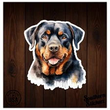 Rottweiler - Vinyl Decal Sticker - Car Window Laptop - ebn9653