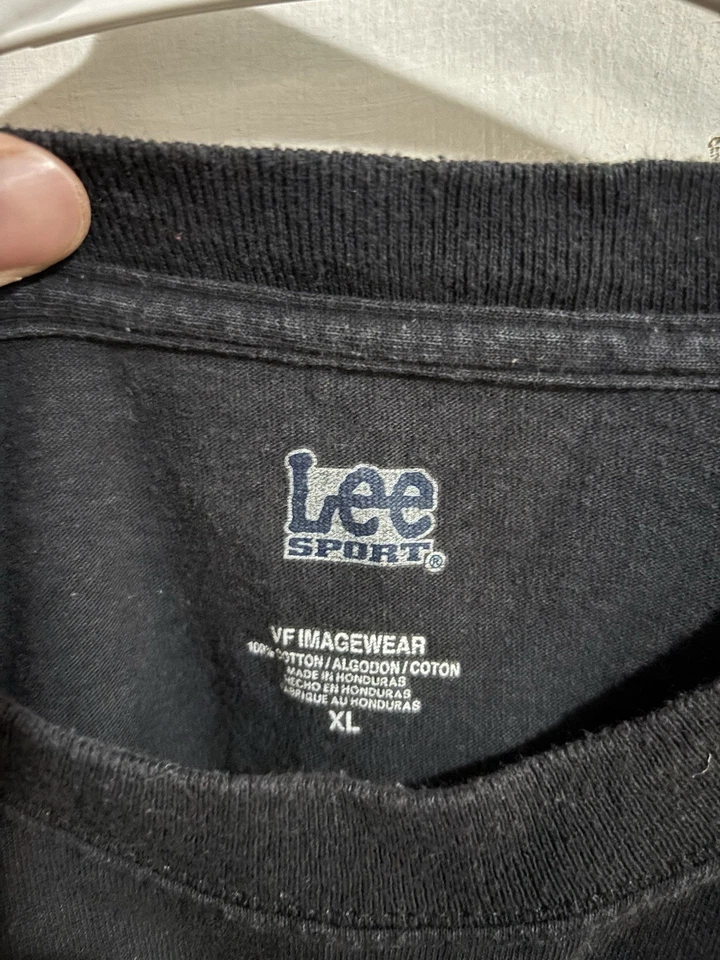 2007 David Wright New York Mets Jersey T-Shirt Black American Flag Letters SZ XL - Image 3 of 4