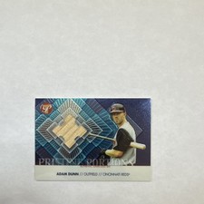 2002 Topps Pristine Pristine Portions Adam Dunn #PP-AD Reds Bat Relic /1000